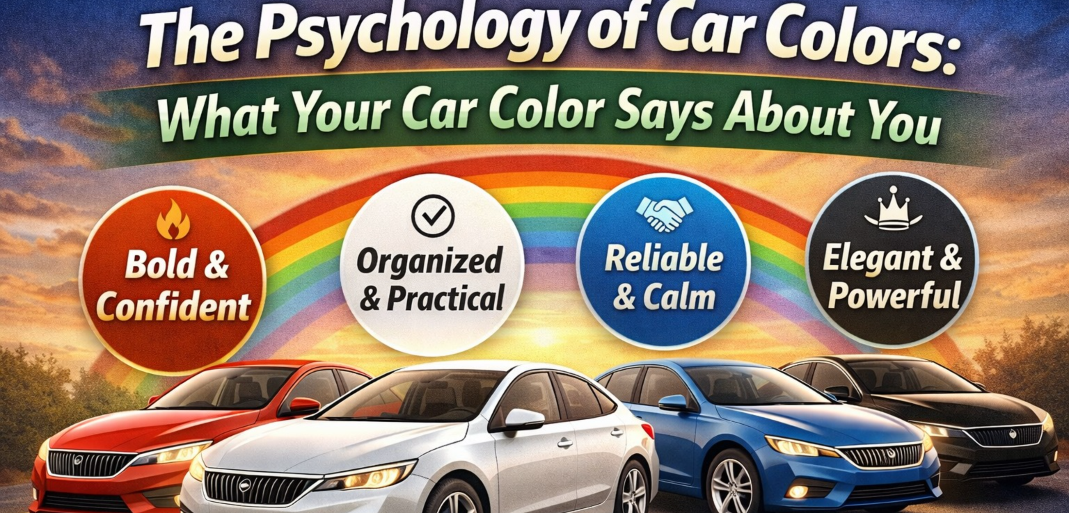 The Psychology of Car Colors: What Your Car Color Says About You