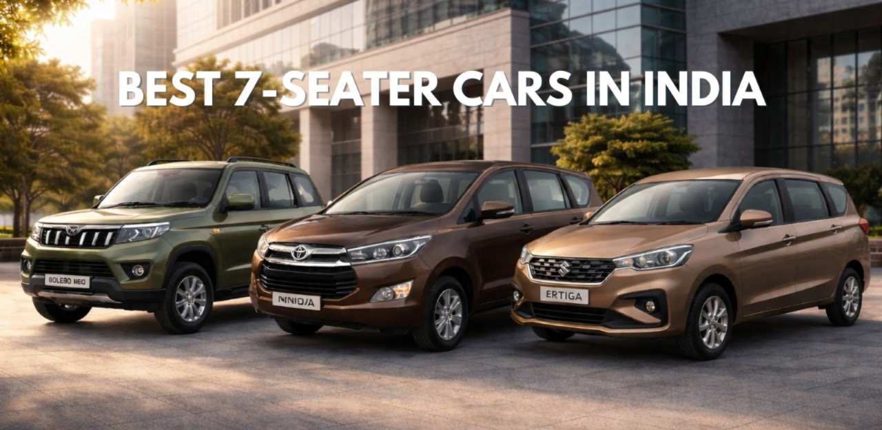 Best 7-Seater SUVs in India for Large Families: Comparing Space, Safety, and Mileage
