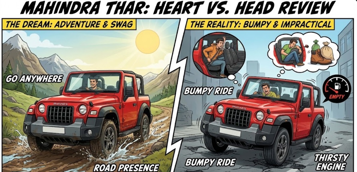 The Mahindra Thar Experience: Why We Love It (And Why It Drives Us Crazy)
