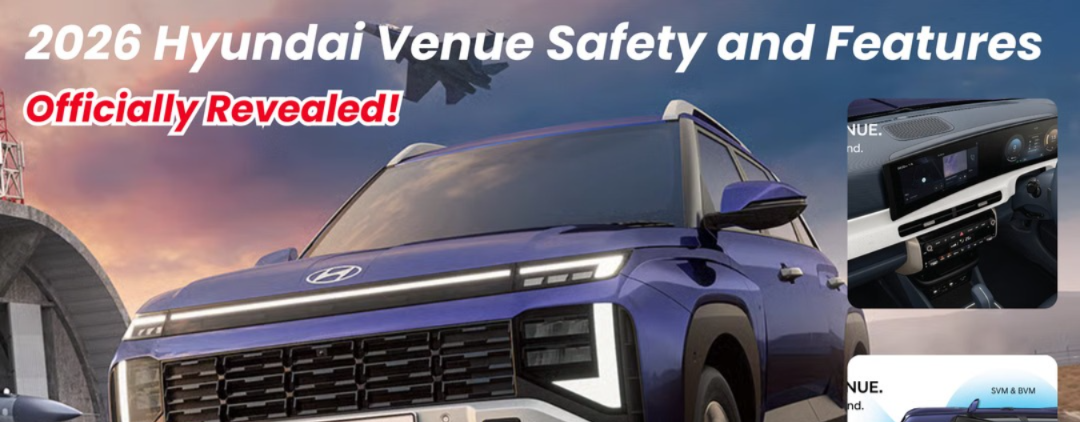 The 2026 Hyundai Venue Facelift: What’s New in the Interior and Safety Technology?