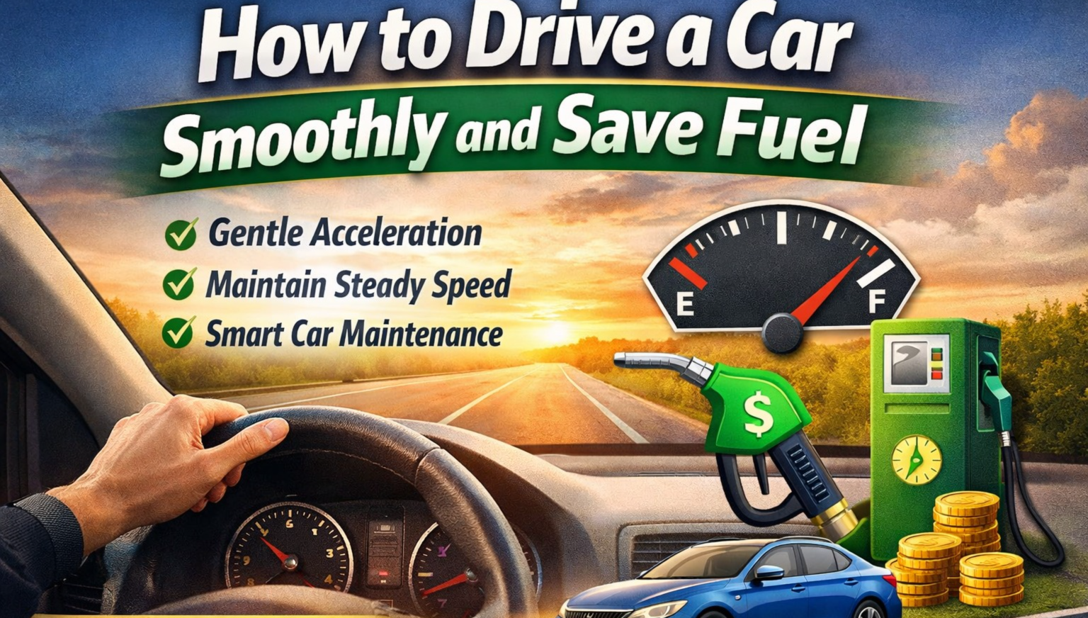 How to Drive a Car Smoothly and Save Fuel