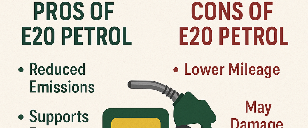 E20 Petrol: Pros and Cons